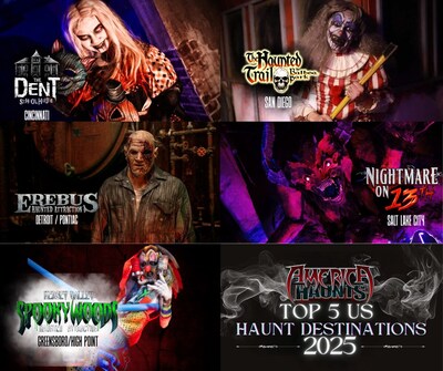 Top 5 haunts “Scare-cation Travel” is a booming trend where traveling to experience America’s bona fide best haunts for fright-filled nights that pack in extraordinary memories.