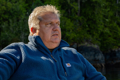 Namgis Hereditary Chief Homiskanis (Don Svanvik). Photo by Emilee Gilpin (CNW Group/Namgis First Nation)