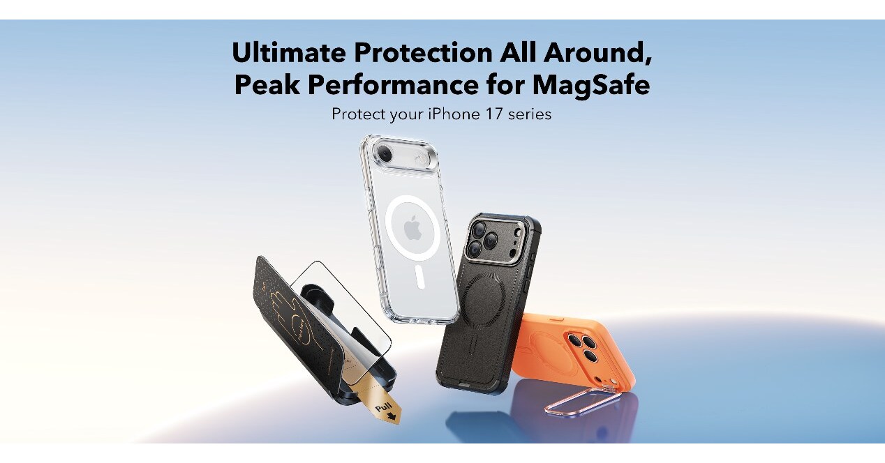 ESR Unveils New Lineup Delivering Ultimate Protection for the iPhone 17  Series