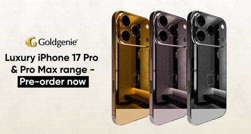 Goldgenie Opens Global Pre-Orders for iPhone 17 Pro & Pro Max Luxury Collection