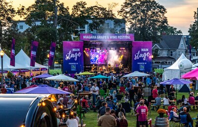 The Niagara Grape & WIne FE (CNW Group/Niagara Grape & Wine Festival)
