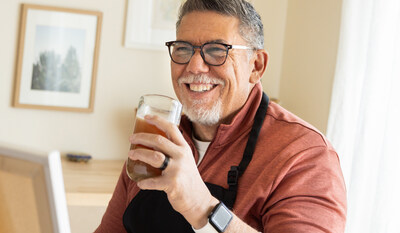 Man drinking ASEA Mind