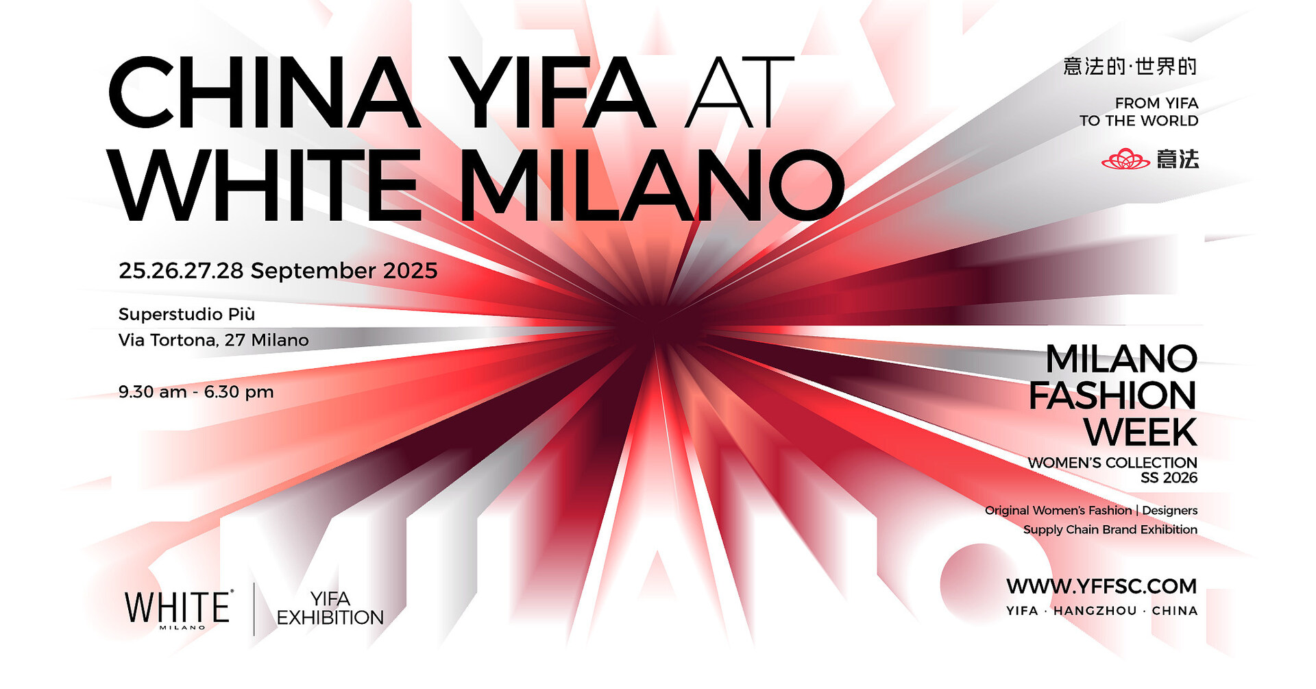 Die Yifa Commercial Group pr&auml;sentiert ihre aufstrebenden Damenbekleidungsmarken auf der WHITE MILANO und spricht damit die wichtigsten Herausforderungen der europ&auml;ischen Modeindustrie an