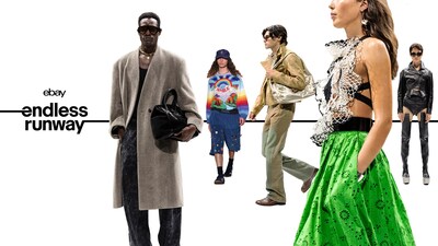 More than a dozen leading designers from New York, London, Milan and Paris – including Moschino, ERDEM, Kallmeyer, and Eckhaus Latta – have joined the eBay Endless Runway initiative by incorporating pre-loved pieces into their S/S2026 runway shows.