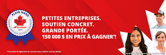 Purolator a lancé le Concours de subventions aux petites entreprises « Plein Nord » de 2025 avec 150 000 $ en prix à gagner pour aider les petites entreprises canadiennes à renforcer leur incidence à l'échelle locale. (Groupe CNW/Purolator Inc.)