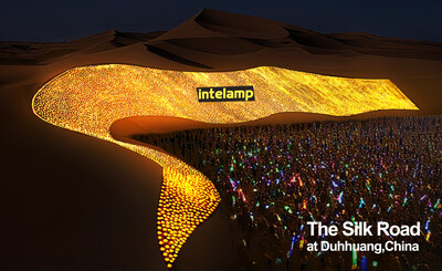 36,862 intelamp Solar LED Lights Set Guinness World Record