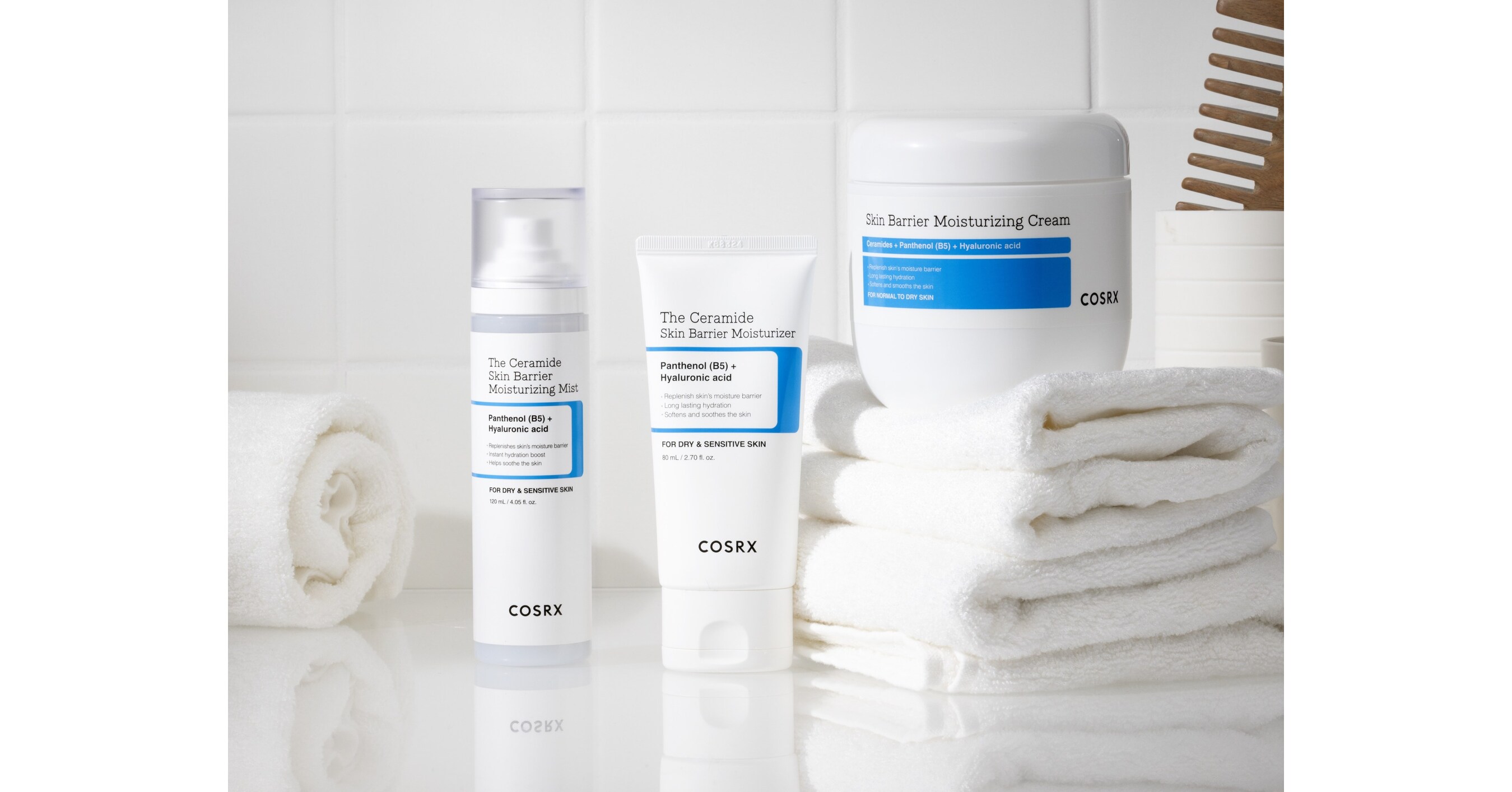 COSRX Launches New Barrier-Protecting Ceramide Face Mist and Body Cream in time for Fall