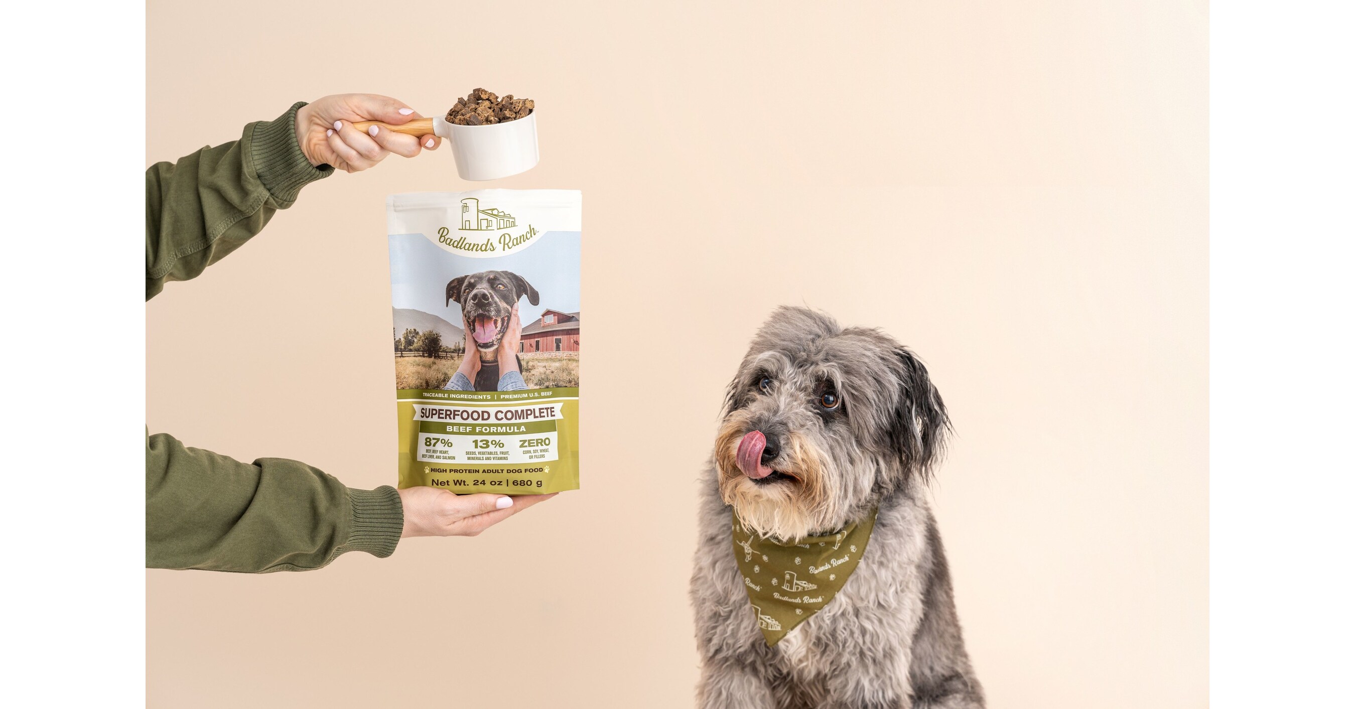 Katherine Heigls Badlands Ranch Superfood Complete Earns 98% Positive Reviews -- One Pet Parent Says She Was Her Playful, Active Self Again in Just One Week Katherine Heigls Badlands Ranch Superfood Complete Earns 98% Positive Reviews -- One Pet Parent Says She Was Her Playful, Active Self Again in Just One Week