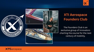 XTI Aerospace Founders Club.
