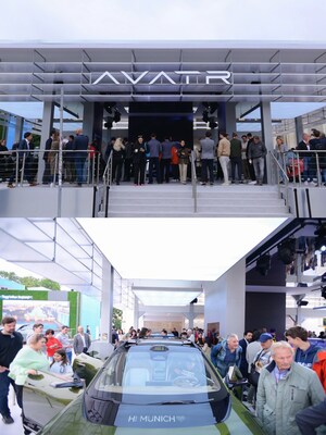 Multiple Star Models Lead the Way, AVATR Shines with "New Luxury" at 2025 Munich Auto Show (IAA) (PRNewsfoto/Avatr Technology (Chongqing) Co., Ltd)