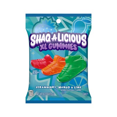 Shaq-A-Licious XL Gummies in sneaker shapes
