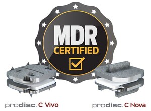 Centinel Spine® Receives MDR Certification for prodisc® C Vivo and prodisc® C Nova Cervical Total Disc Replacement Systems