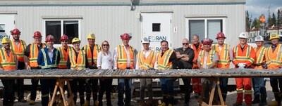 Premier of Saskatchewan Scott Moe Alongside Several Cabinet Ministers at the McIlvenna Bay Project in September 2023 (CNW Group/Foran Mining Corporation)