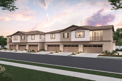 Exterior Rendering of Two-Story Condos | Rustic Meadows | New Construction Homes in Murrieta, CA by Century Communities