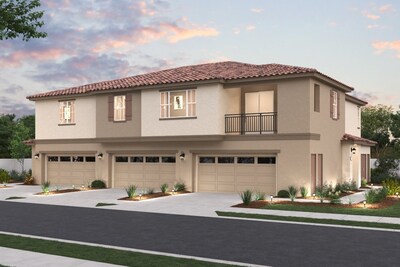 Exterior Rendering of Two-Story Condos | Rustic Meadows | New Construction Homes in Murrieta, CA by Century Communities
