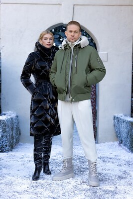 Charlie Hunnam and Stella Maxwell