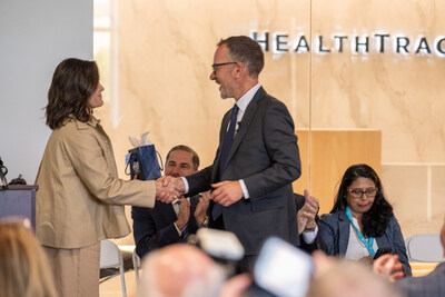 Kentucky Lt. Governor Jacqueline Coleman and HealthTrackRx CEO, Martin Price