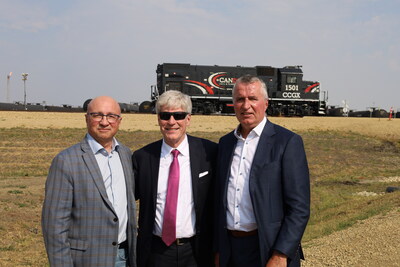 Prêt de 100 M$ de la BIC à Cando Rail &amp; Terminals pour une augmentation importante de la capacité ferroviaire au terminal de Sturgeon