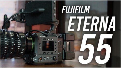 The FUJIFILM GFX ETERNA 55 will have twenty types of Film Simulations at launch, including PROVIA, Velvia, ASTIA, Classic Chrome, REALA ACE, PRO Neg., Classic Neg., Nostalgic Neg., Sepia, multiple flavors of ETERNA, ACROS, Black & White, and more. The camera can also store and display 16 custom 3D LUTs, and FUJIFILM is developing new 3D LUTs for applying their most popular Film Simulations to F-Log2 or F-Log2 C footage.