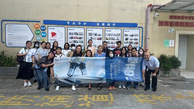 關愛社會醫生聯會帶領參加者前往深圳多家知名醫療機構。