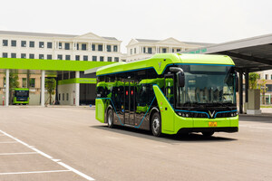 VinFast betreedt Europese elektrische busmarkt