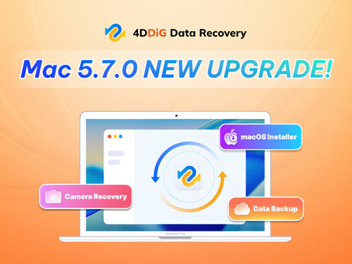 4DDiG Mac Data Recovery 5.7.0: Your All-in-One Data Recovery and Backup Tool