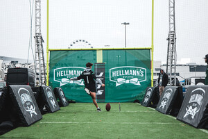 NEW YORK JETS AND HELLMANN'S LAUNCH FLAVOR-PACKED FIELD GOAL CHALLENGE