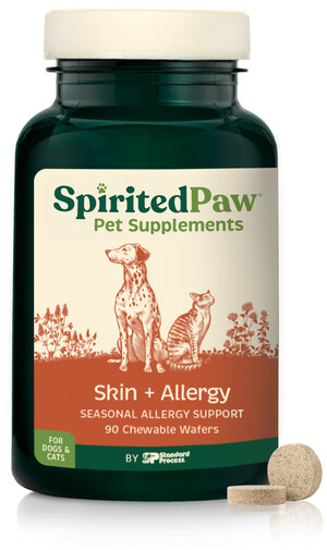 Spirited Paw® Introduces Skin + Allergy: A Seasonal Solution for Cats and Dogs