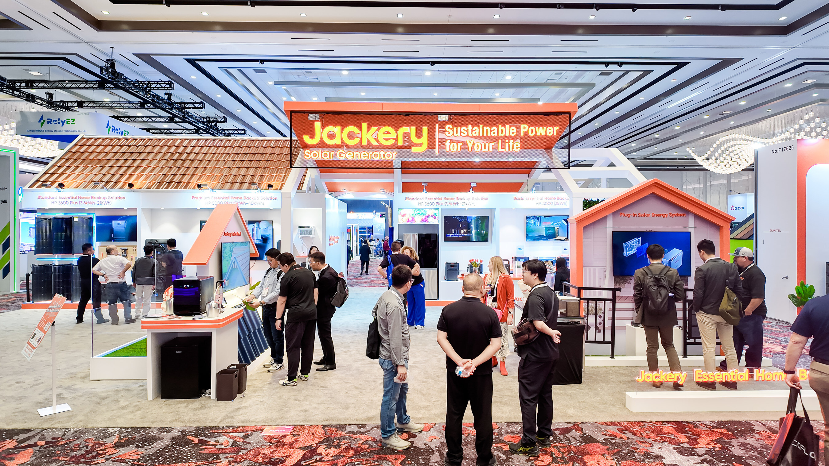 Jackery Makes Waves at RE+ 2025 with Flagship Launch and Essential Home Backup Lineup Showcase