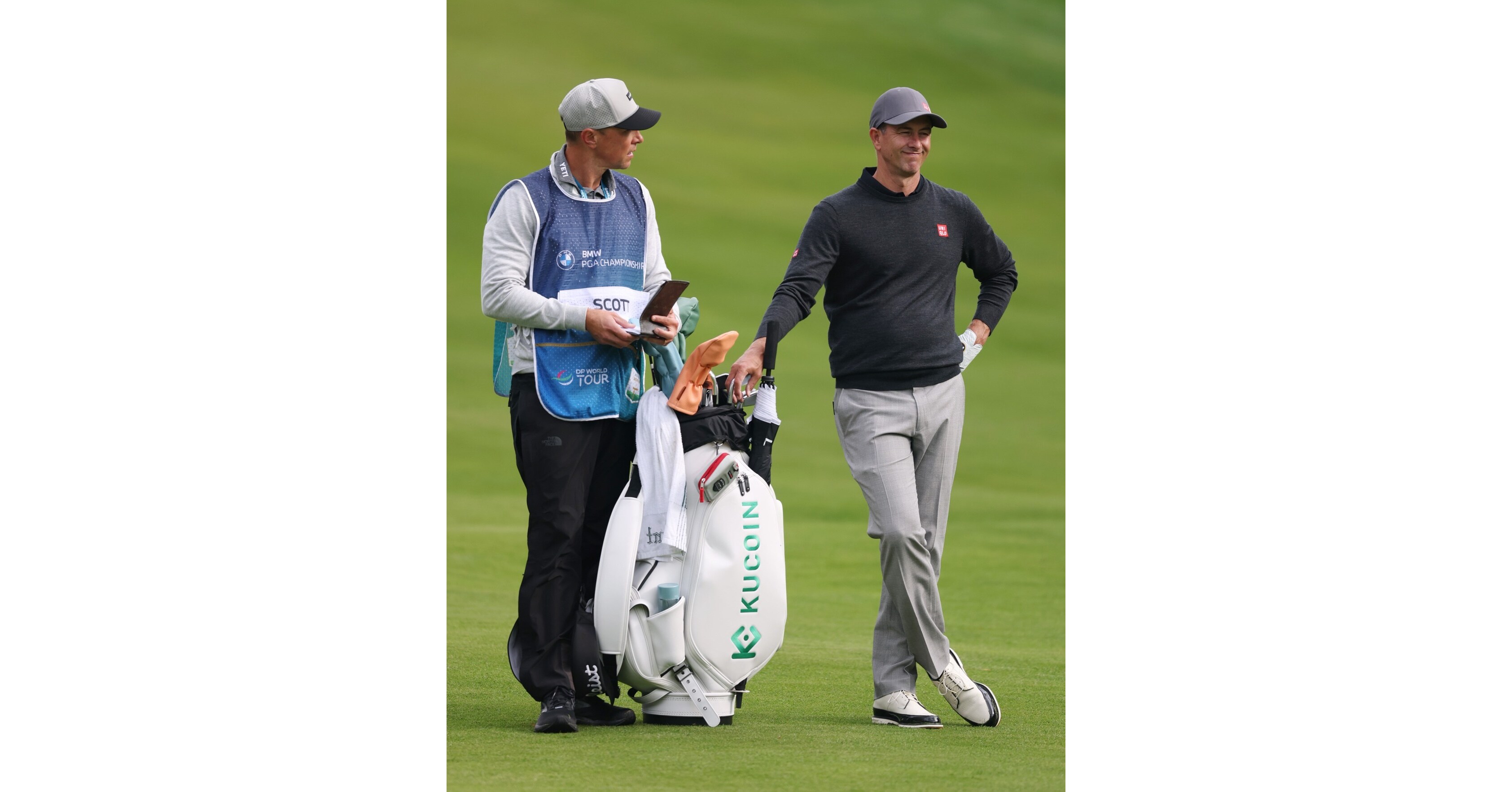 KuCoin-Branded Golf Bag Debuts with Adam Scott at BMW PGA Championship, A  Breakthrough in Crypto Sports Marketing