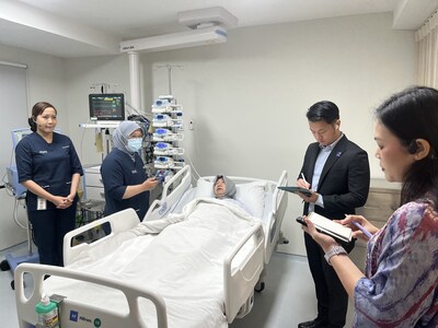 The HIMSS surveyor team conducted an assessment of digital validations in patient medication administration based on patient medical history, blood transfusions, and expressed breast milk management, to ensure accuracy and enhance patient safety.