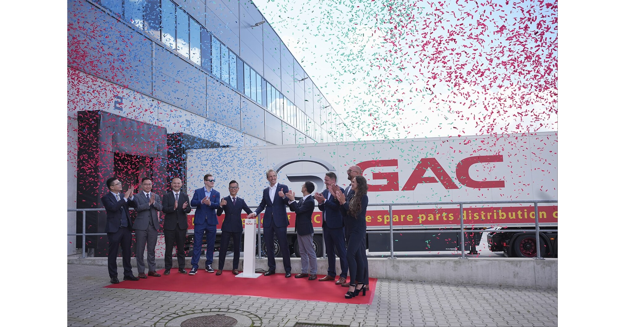 GAC weiht europ&auml;isches Ersatzteilvertriebszentrum ein und verbessert den Service vor Ort