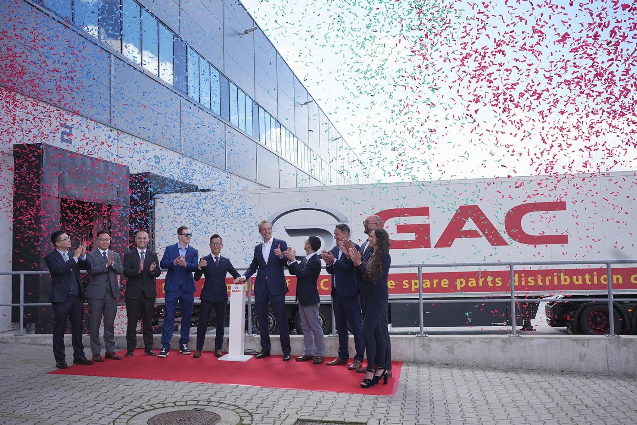 GAC inaugure un centre européen de distribution de pièces détachées, améliorant ainsi le service local