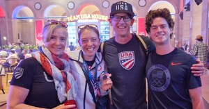 Silver Medalist offers custom thank you gift during Leukemia Awareness Month