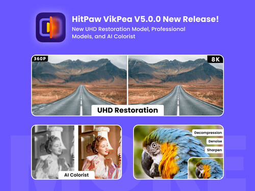 HitPaw VikPea V5.0.0 New Release HitPaw VikPea V5.0.0 New Release