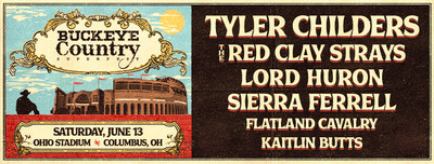 An annual summer tradition, Buckeye Country Superfest returns on Saturday, June 13, 2026 with superstar Tyler Childers headlining another unforgettable event in the Buckeye state.