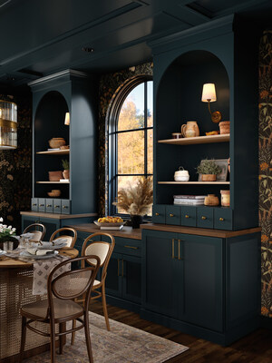 Courtesy of MasterBrand Cabinets; 2026 Finish of the Year ‘Lush Forest'