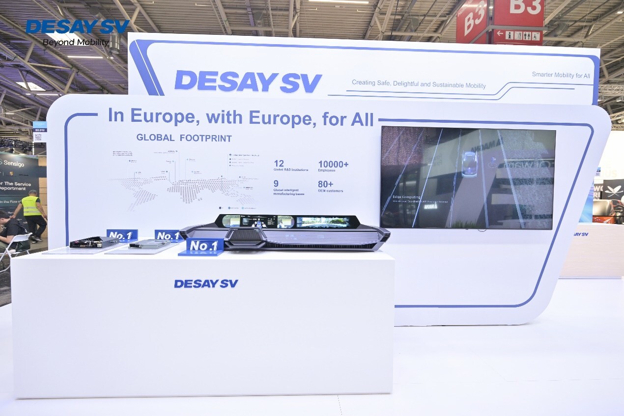 Desay SV Shines at IAA Mobility with "In Europe, with Europe, for All" Concept