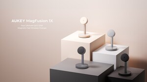 AUKEY Releases MagFusion 1X: Fast, Stylish, and Affordable Qi2.2 Wireless Charging Stand