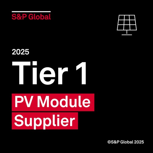 JA Solar Recognized as Tier 1 PV Module Supplier by S&P Global Commodity Insights