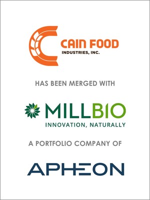 BlackArch Partners Advises on the Merger of Cain Food Industries and Millbio NA (Apheon)