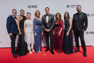 Bal du MAC 2025 Committee: Nicolas Morin - Josée Dufresne - Patricia Lemaire - Vivanne Croux – Philippe Adam - Violette Cohen – Cathy Samson - Francis Guindon
Credit: Gabriel Fournier, Bal du MAC 2025 (CNW Group/Fondation du MAC)