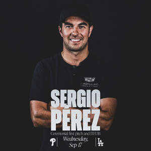 Cadillac Formula 1 Team Driver Sergio "Checo" Pérez to Join Los Angeles Dodgers for Cross-Sport Celebration