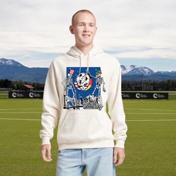 Talentprojekt x Grateful Dead Ash Hoodie Front