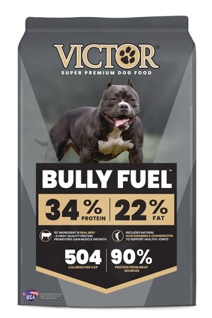 VICTOR PET FOOD LAUNCHES BULLY FUEL FORMULA TO POWER ACTIVE, ATHLETIC BULLY BREEDS