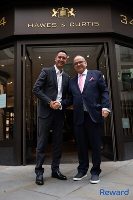 Reward welcomes leading iconic British brand Hawes & Curtis to its global retail network