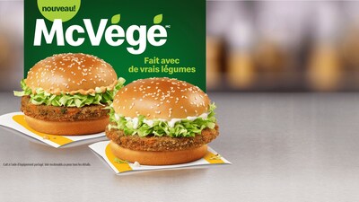 « Ahhh! » Le McVégé est maintenant offert partout au Canada