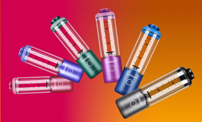 The nutribullet Flex™ is available in Ruby Red, Violet Purple, Forest Green, Orchid Purple, Sapphire Blue and Gunmetal Gray.