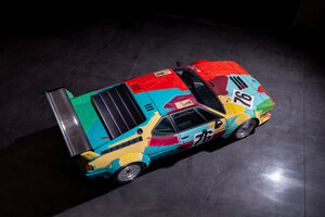 Andy Warhol BMW Art Car Exhibited in Washington D.C. Pop-Up Museum by Hagerty Drivers Foundation