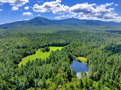 The owners have taken great care to preserve the natural lands of the property and have avoided logging or further developing the parcel beyond its 3 living structures. Foresting/logging is permitted, however, and the property can also be subdivided into 8.5-acre parcels. NewYorkLuxuryAuction.com.